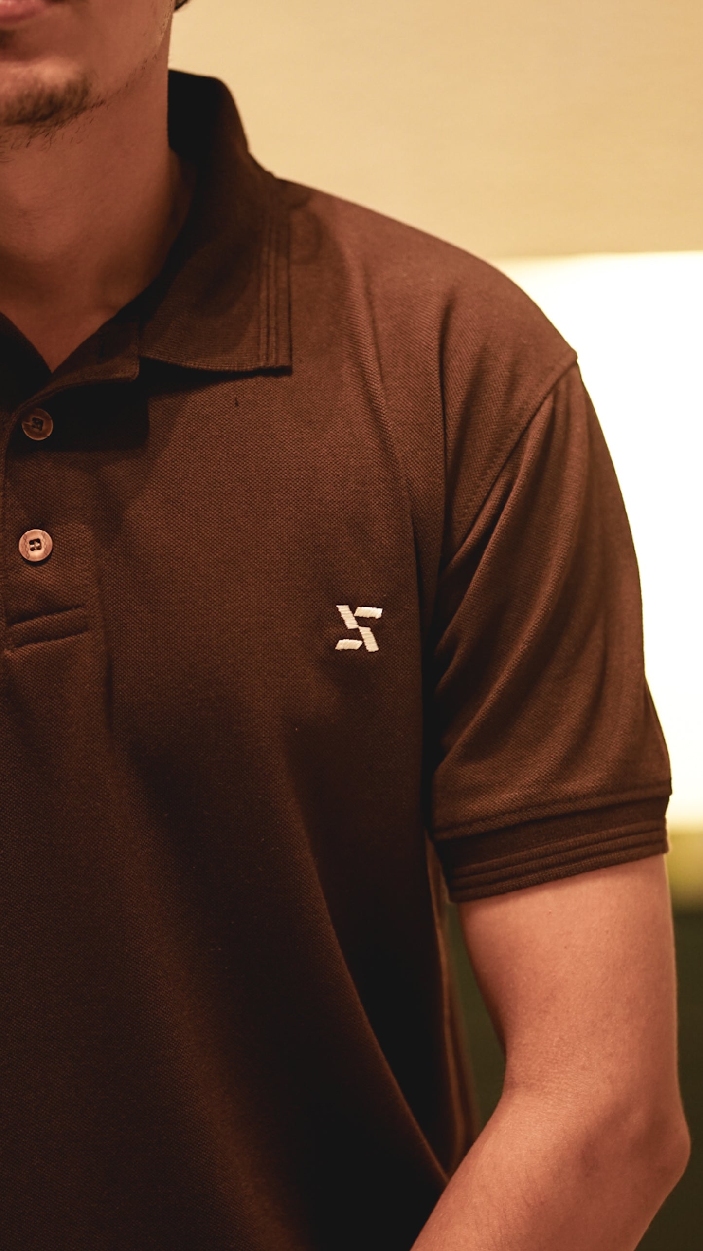 Classic Coffee Brown Polo Shirt – Casual & Timeless Fit