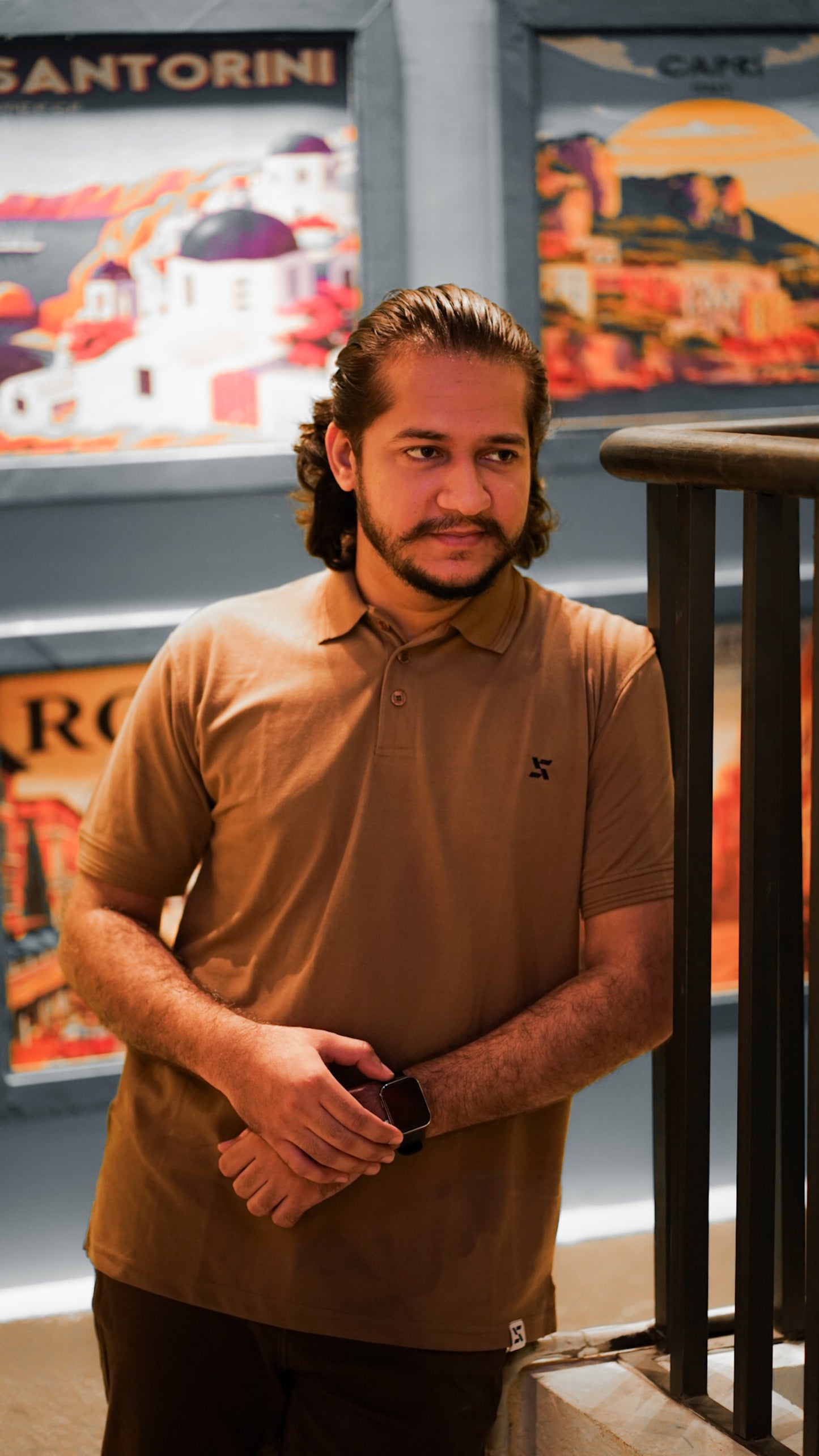 Classic Light Brown Polo Shirt – Clean & Casual