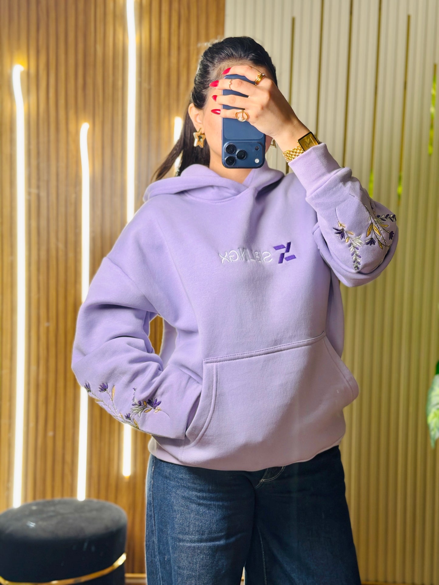 Bloom Babe - Drop Shoulder Hoodie