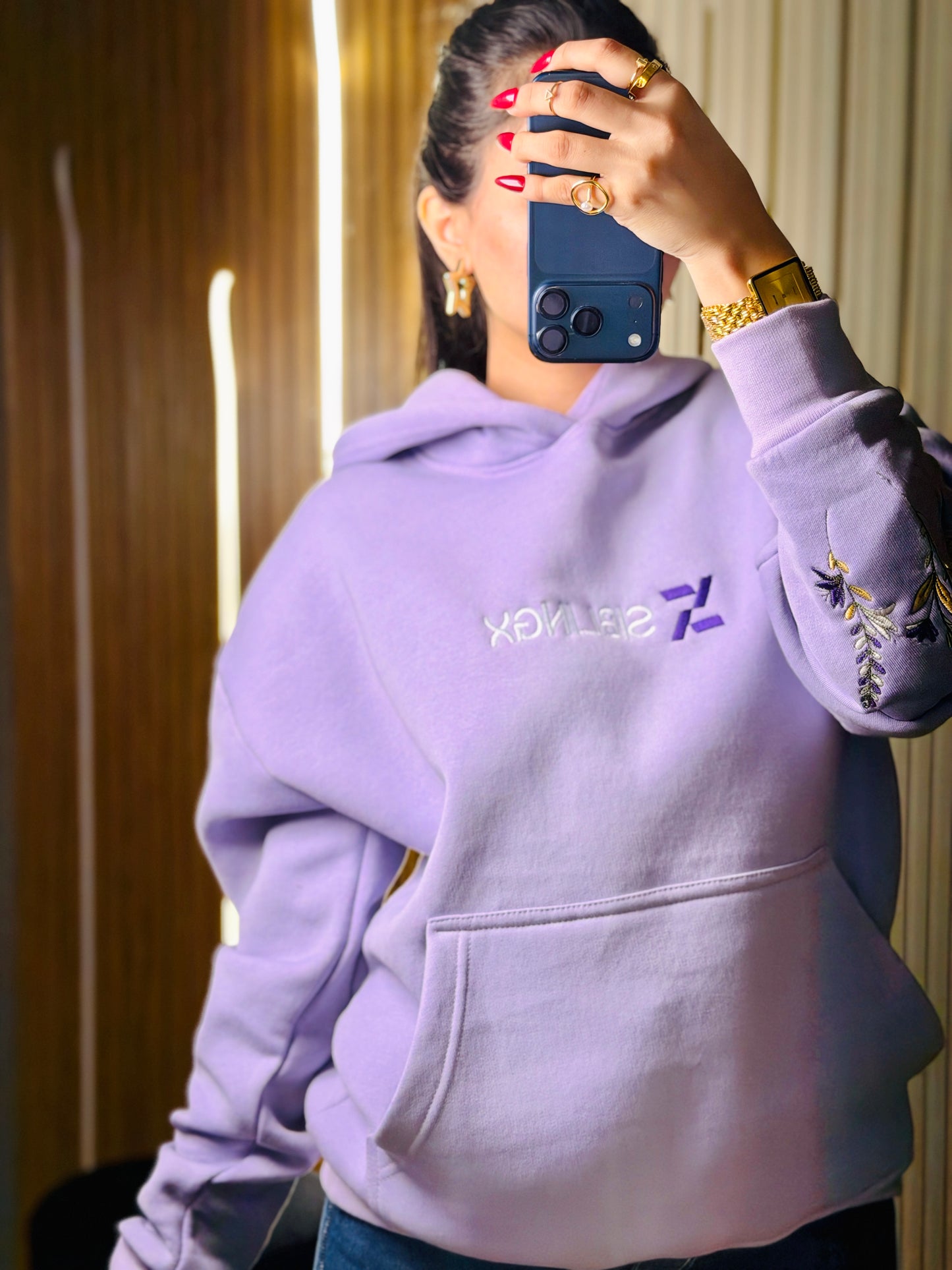 Bloom Babe - Drop Shoulder Hoodie