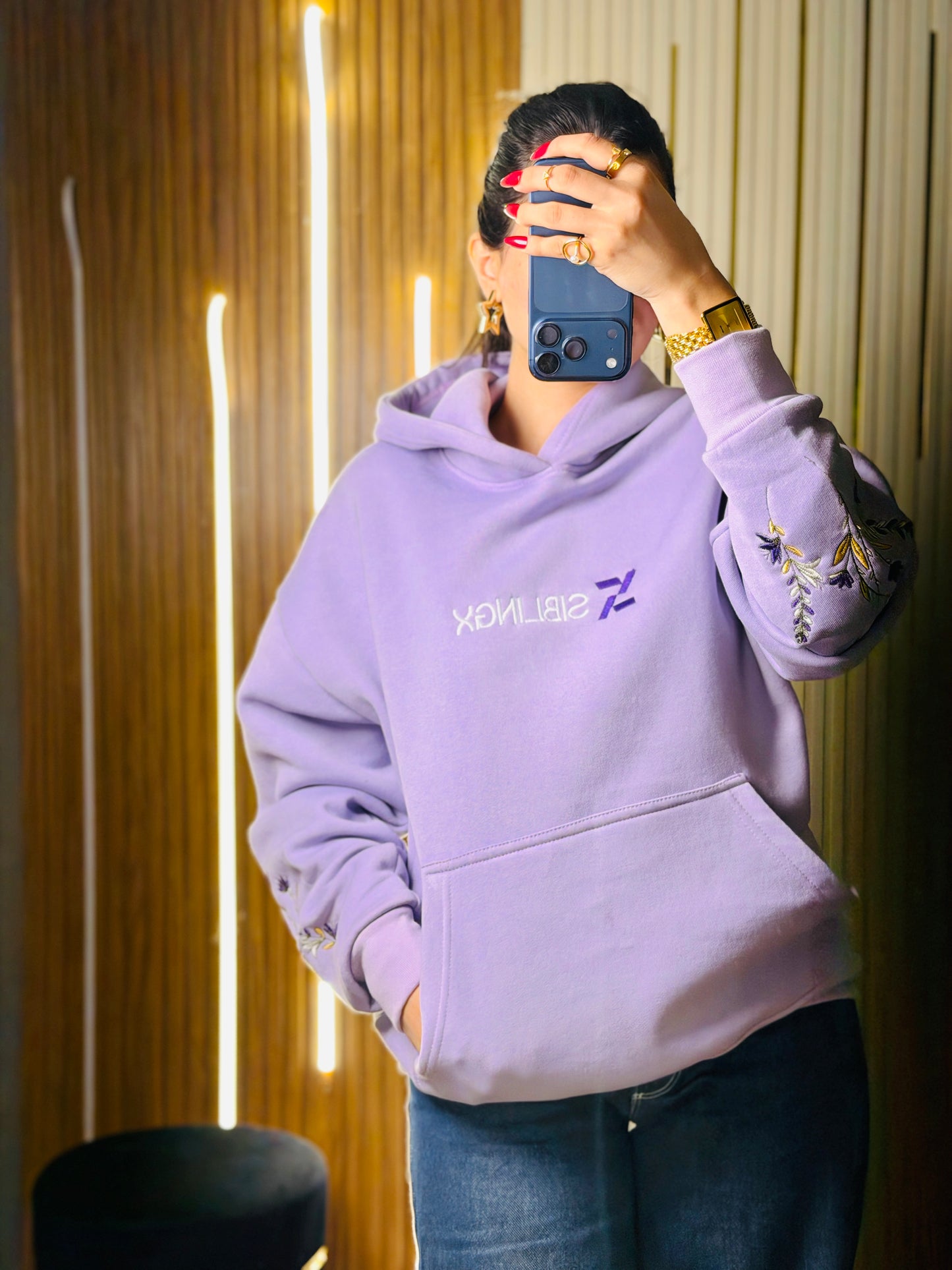 Bloom Babe - Drop Shoulder Hoodie