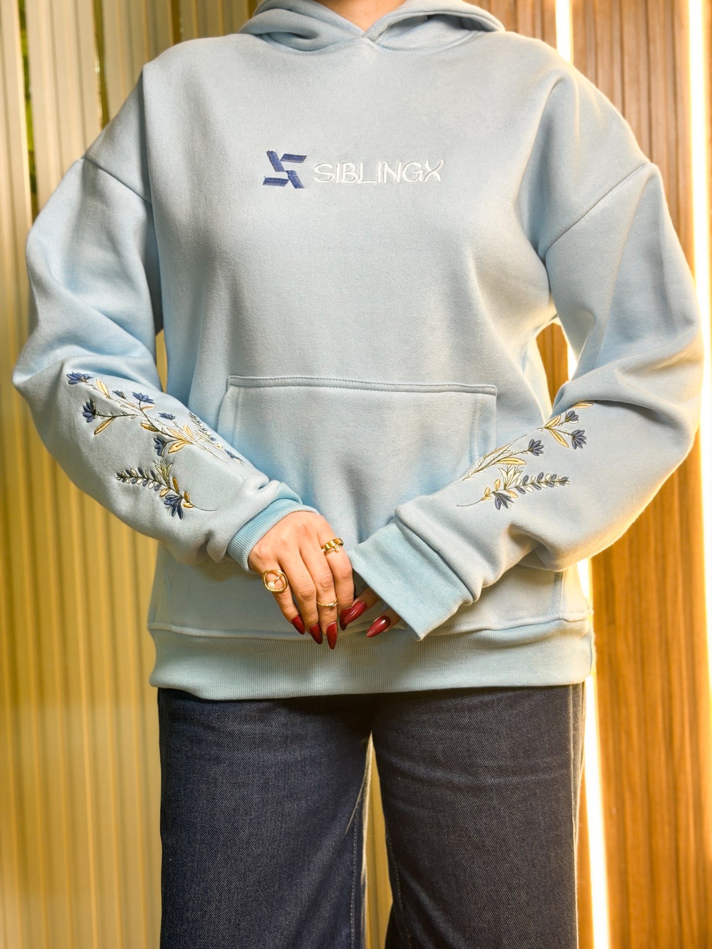 Bloom Babe - Drop Shoulder Hoodie